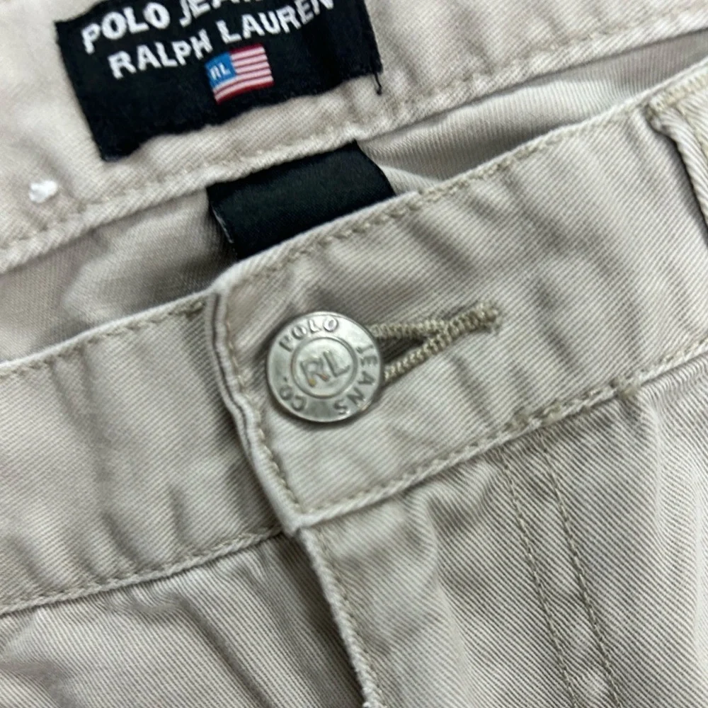 Polo Ralph Lauren Tan Khaki Gray Jeans Size 12